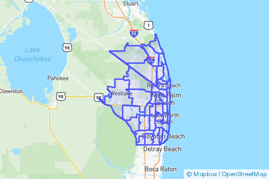 Service Area Map