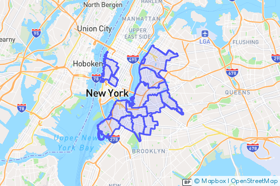 Service Area Map