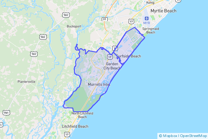 Service Area Map