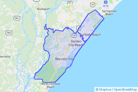Service Area Map