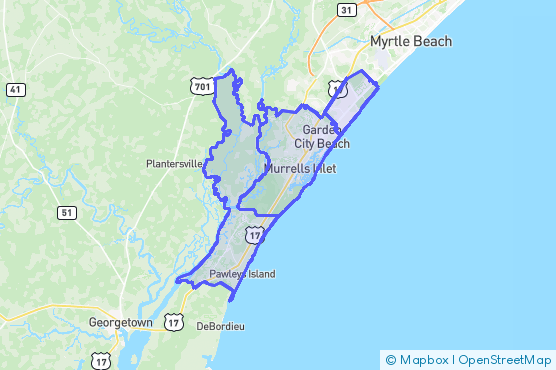 Service Area Map
