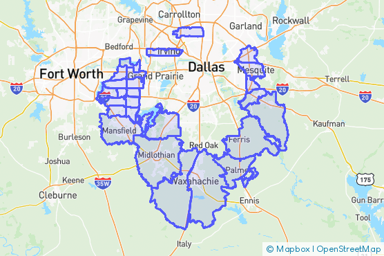 Service Area Map