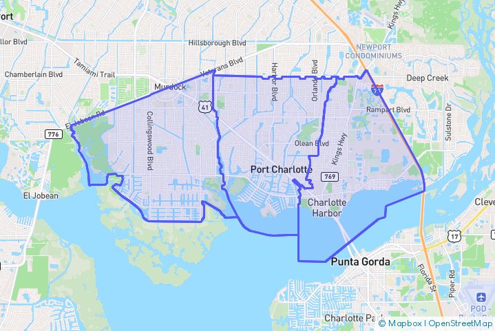 Service Area Map