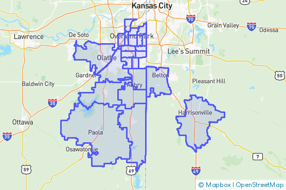 Service Area Map