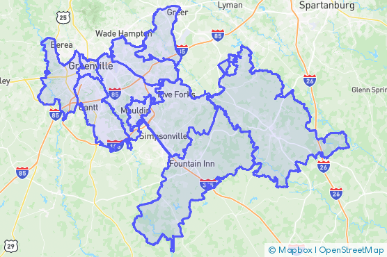 Service Area Map