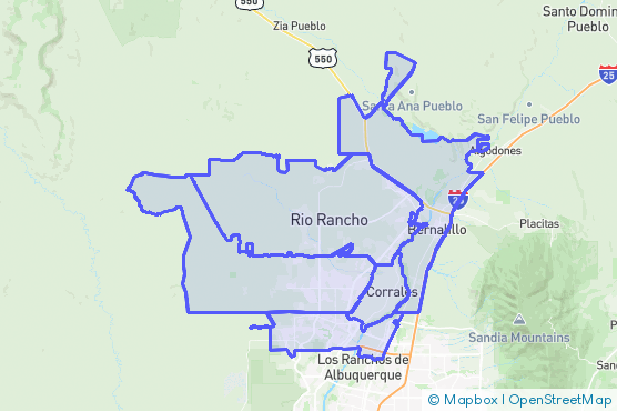 Service Area Map