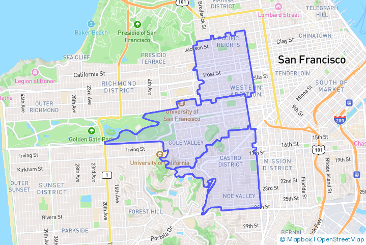 Service Area Map