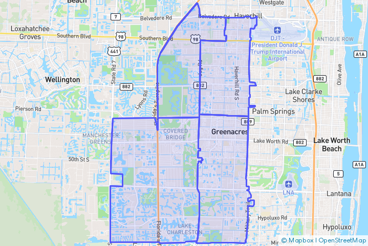 Service Area Map