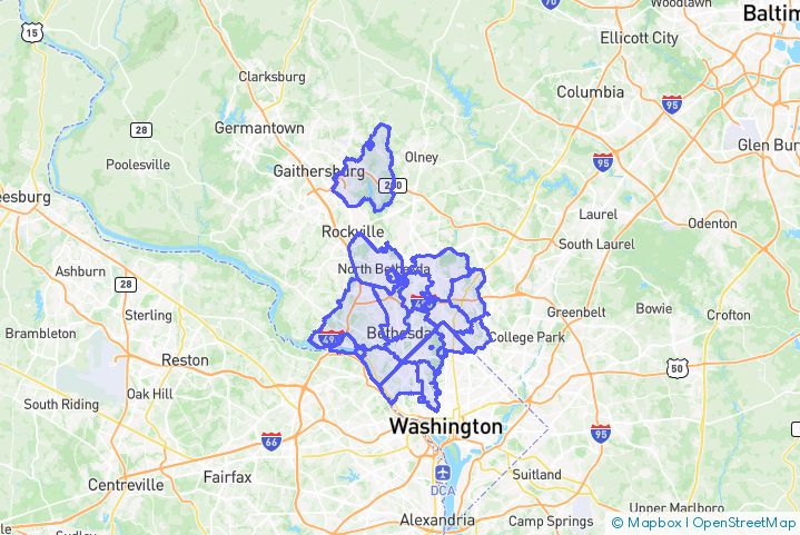 Service Area Map