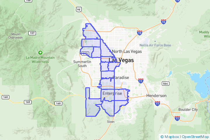 Service Area Map