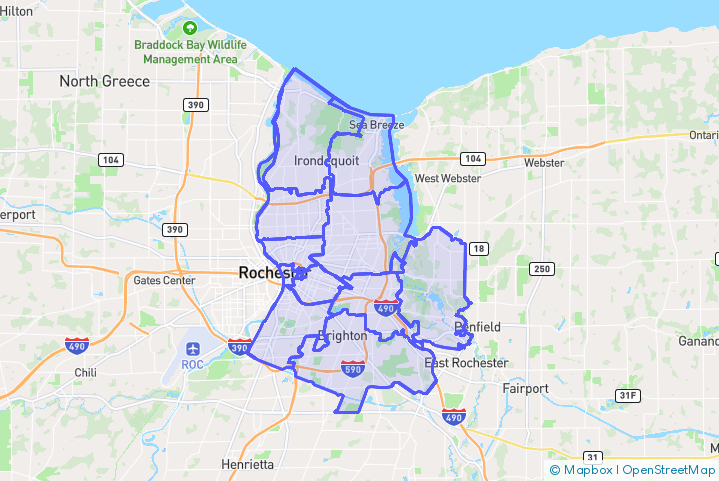 Service Area Map