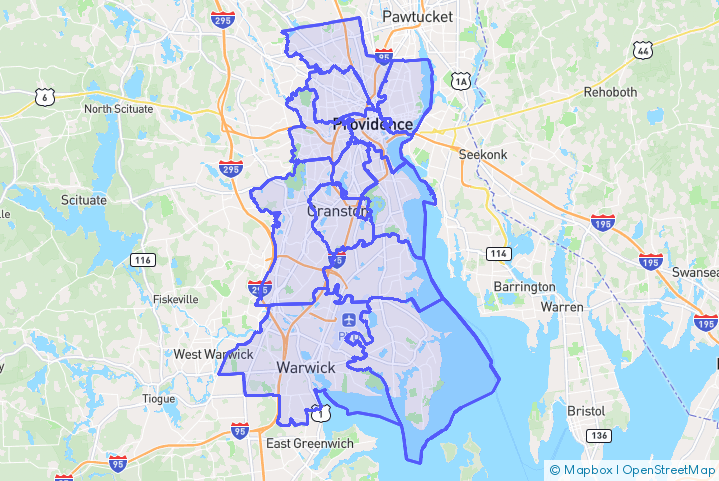 Service Area Map