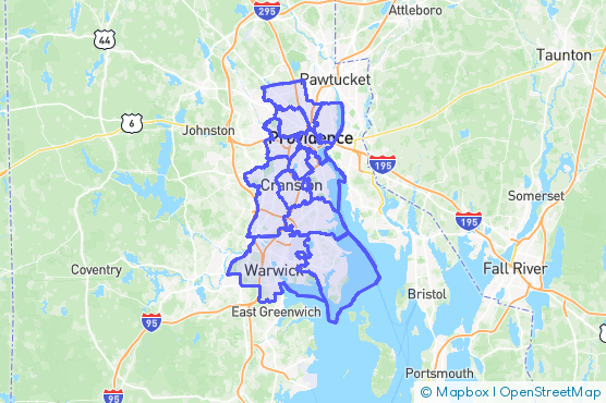 Service Area Map