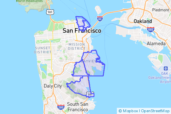 Service Area Map