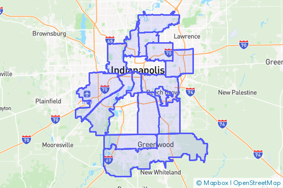 Service Area Map