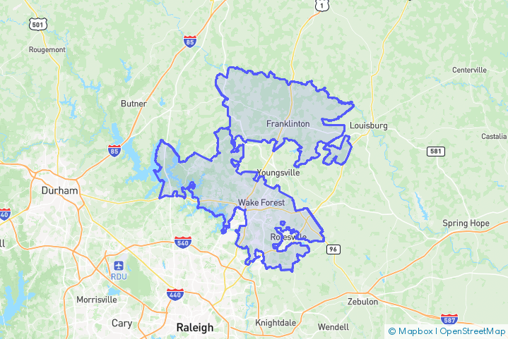 Service Area Map