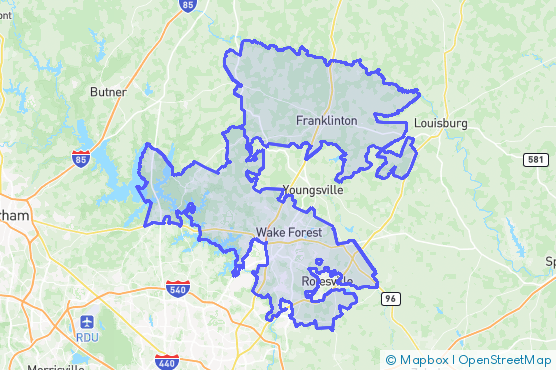 Service Area Map