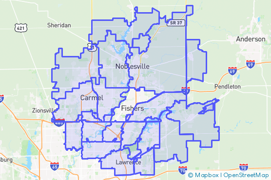 Service Area Map