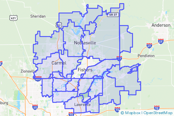 Service Area Map