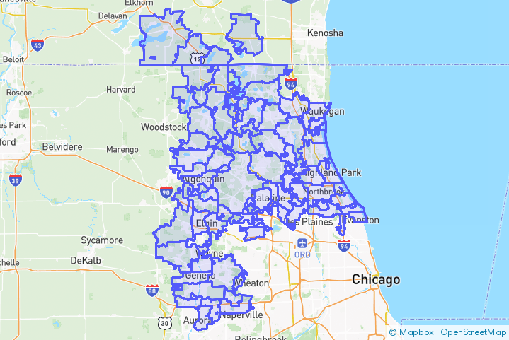 Service Area Map