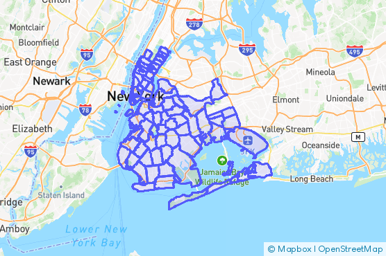 Service Area Map