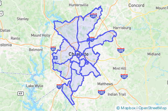 Service Area Map