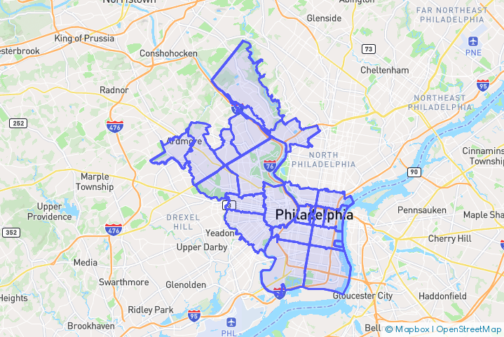 Service Area Map