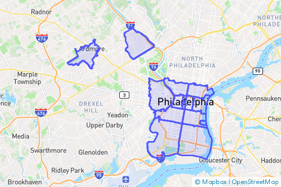 Service Area Map