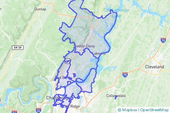 Service Area Map