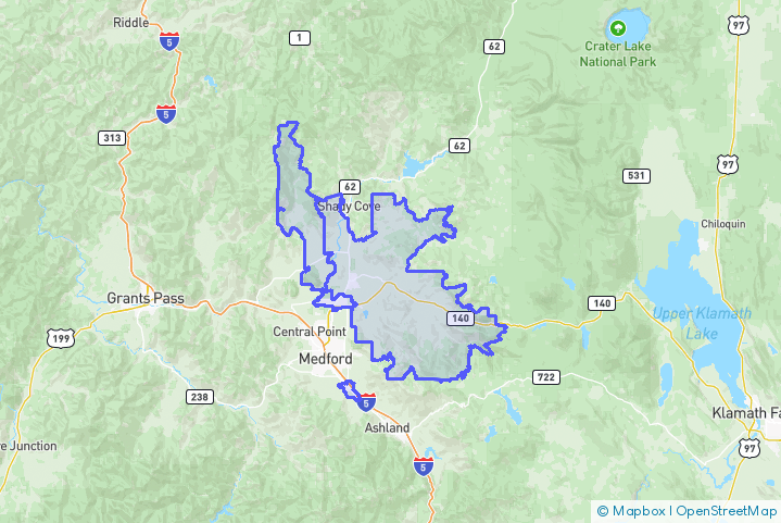 Service Area Map