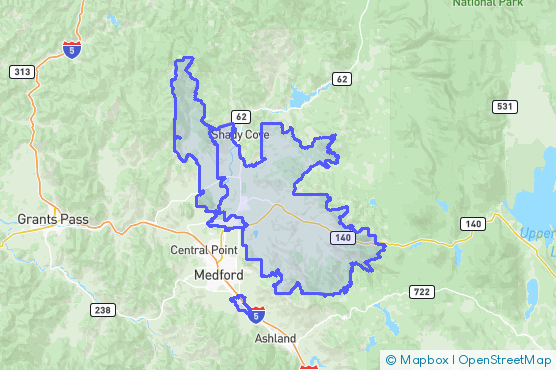 Service Area Map