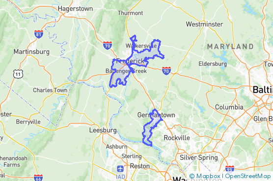 Service Area Map