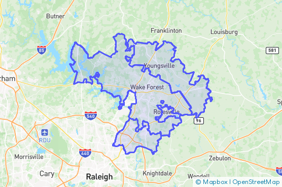 Service Area Map
