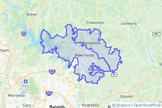 Service Area Map