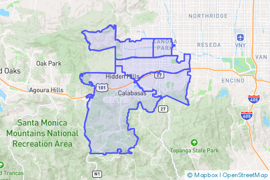 Service Area Map