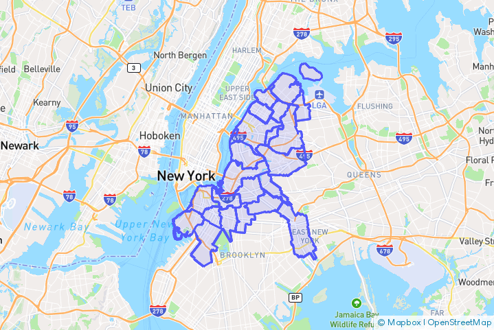Service Area Map