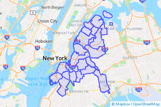 Service Area Map