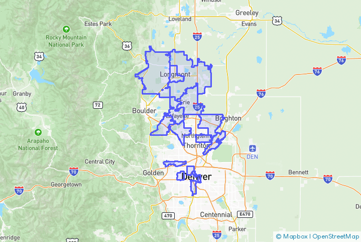 Service Area Map
