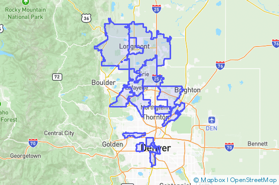 Service Area Map