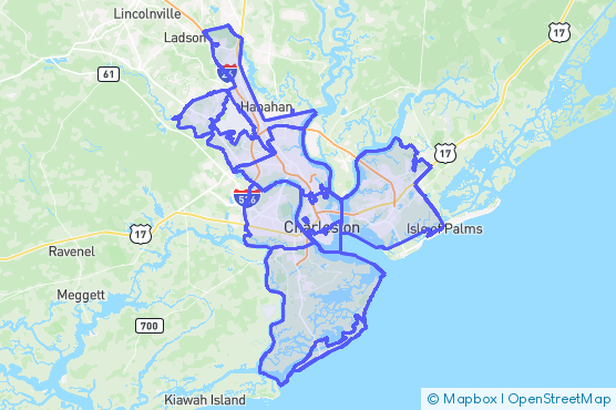 Service Area Map