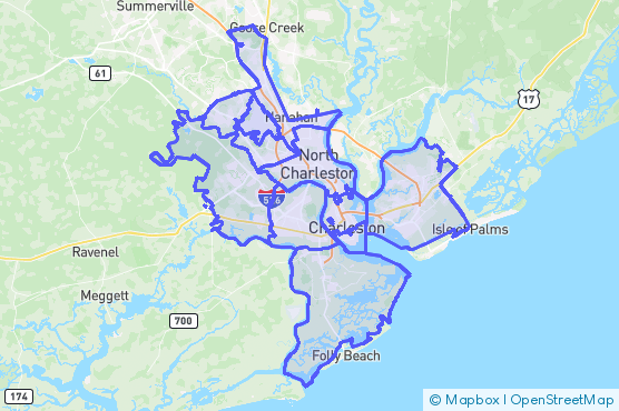 Service Area Map