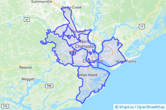 Service Area Map