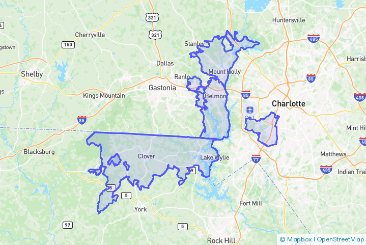 Service Area Map