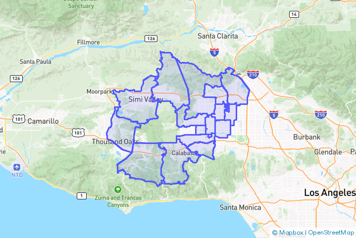 Service Area Map