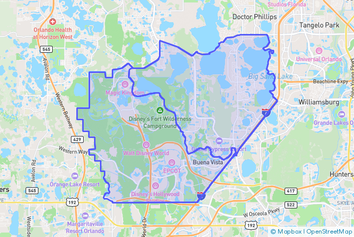 Service Area Map