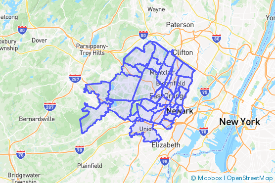 Service Area Map