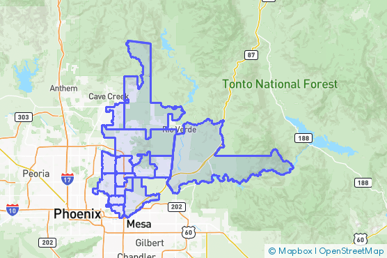 Service Area Map