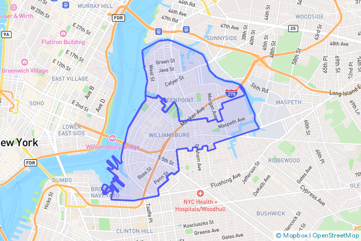 Service Area Map