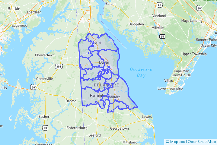 Service Area Map