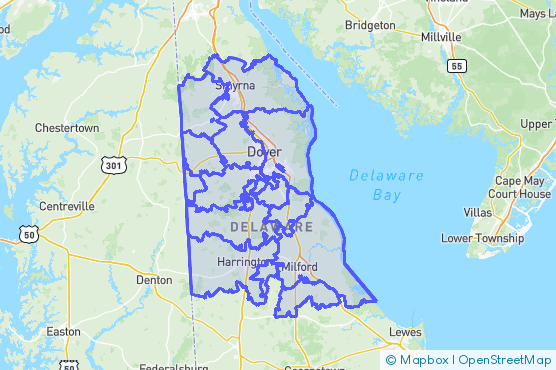 Service Area Map